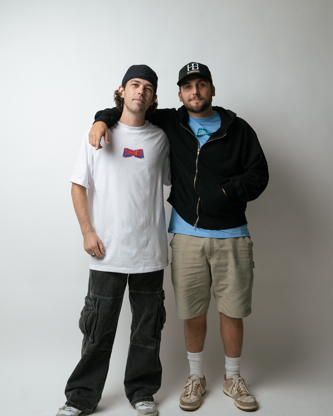 Damaged Graphic Tee White