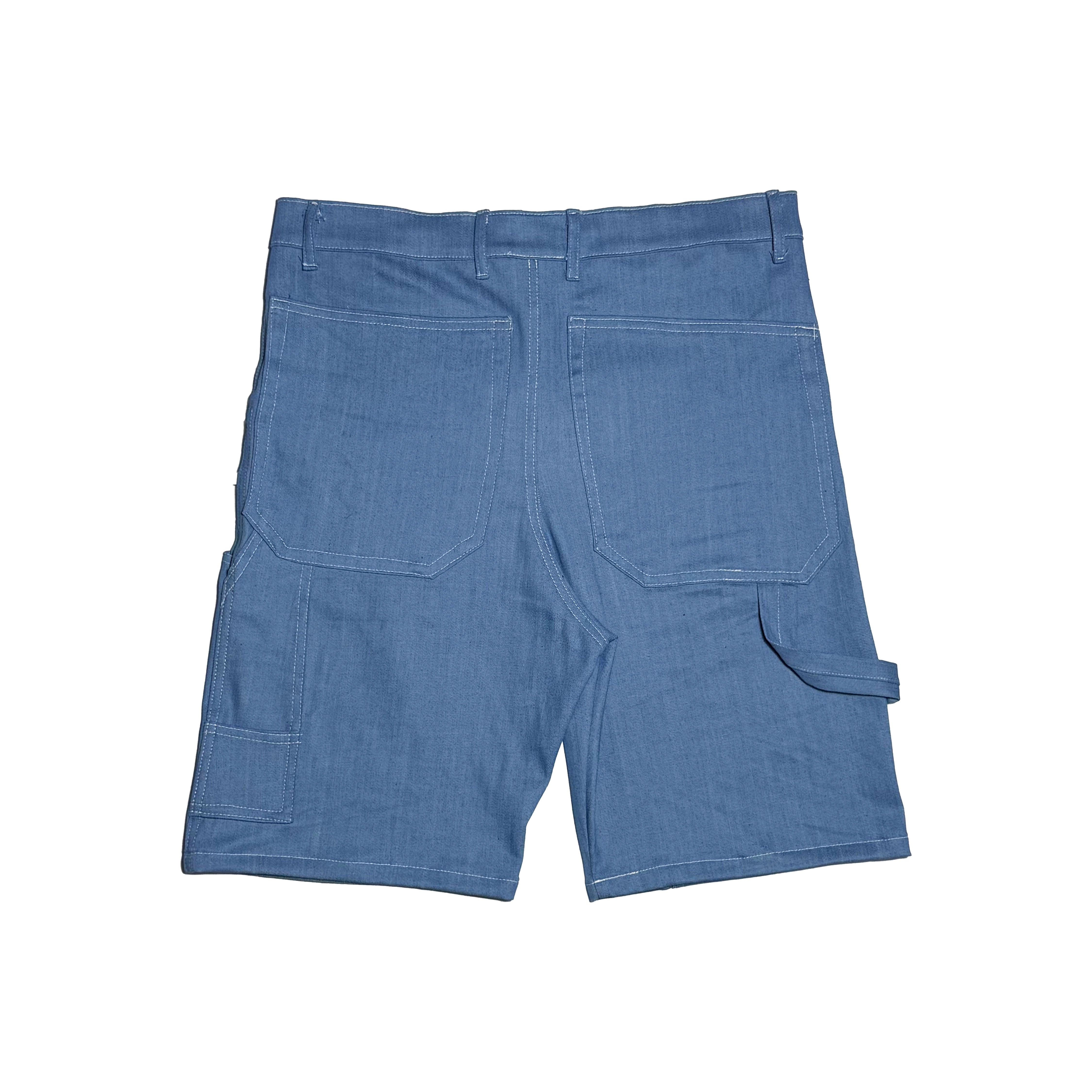 'The Carpenter' Double-Knee Denim Shorts